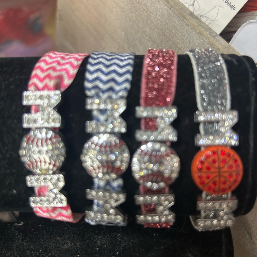 Sports bracelets lot